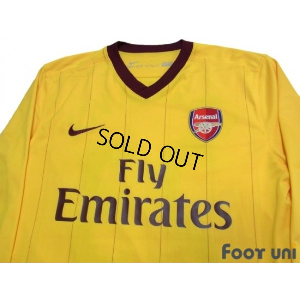 Photo3: Arsenal 2010-2011 Away Long Sleeve Shirt #23 Arshavin