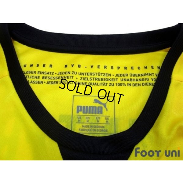 Photo5: Borussia Dortmund 2015-2016 Home Shirt #28 Ginter