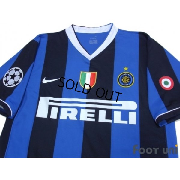 Photo3: Inter Milan 2006-2007 Home Shirt Champions League Patch/Badge Coppa Italia Patch/Badge Scudetto Patch/Badge