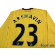 Photo4: Arsenal 2010-2011 Away Long Sleeve Shirt #23 Arshavin