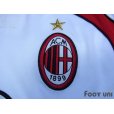 Photo6: AC Milan 2000-2002 Away Long Sleeve Shirt #10 Boban Lega Calcio Patch/Badge