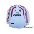 Photo1: AC Milan 2000-2002 Away Long Sleeve Shirt #10 Boban Lega Calcio Patch/Badge (1)