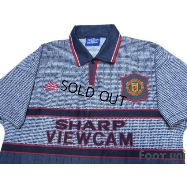 Photo3: Manchester United 1995-1996 Away Shirt #22 Scholes