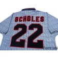 Photo4: Manchester United 1995-1996 Away Shirt #22 Scholes