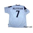 Photo2: Manchester United 2000-2001 Away Shirt #7 Beckham Champions League Patch/Badge (2)