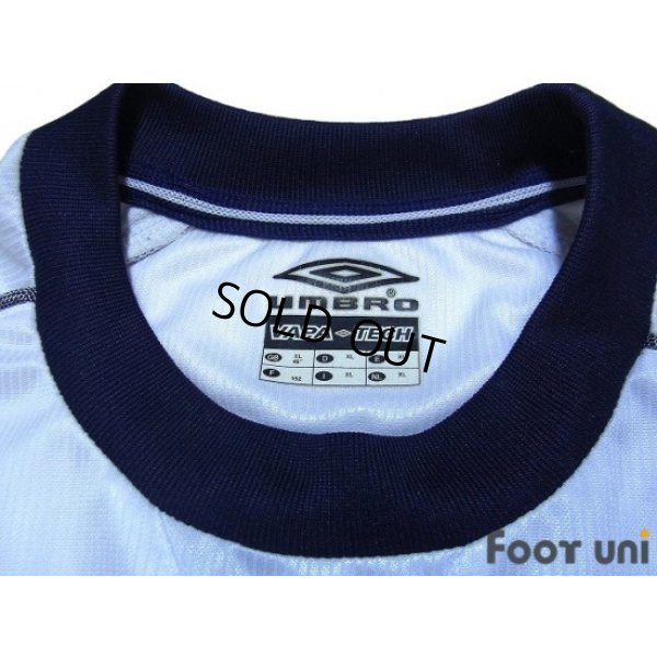 Photo5: Manchester United 2000-2001 Away Shirt #7 Beckham Champions League Patch/Badge