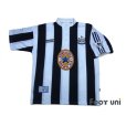 Photo1: Newcastle 1995-1997 Home Shirt #14 Ginola The F.A. Premier League Patch/Badge (1)