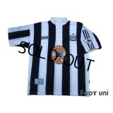 Newcastle 1995-1997 Home Shirt #14 Ginola The F.A. Premier League Patch/Badge