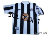 Newcastle 1995-1997 Home Shirt #14 Ginola The F.A. Premier League Patch/Badge