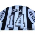 Photo4: Newcastle 1995-1997 Home Shirt #14 Ginola The F.A. Premier League Patch/Badge