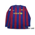 Photo1: Barcelona 2009-2010 Home L/S Shirt LFP Patch/Badge (1)