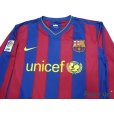 Photo3: Barcelona 2009-2010 Home L/S Shirt LFP Patch/Badge