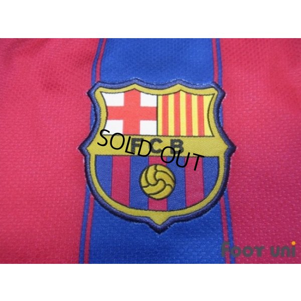 Photo5: Barcelona 2009-2010 Home L/S Shirt LFP Patch/Badge