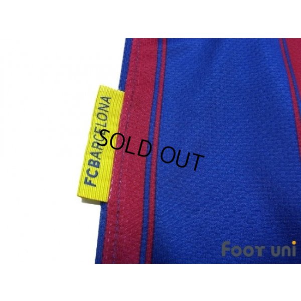 Photo7: Barcelona 2009-2010 Home L/S Shirt LFP Patch/Badge