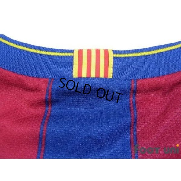 Photo8: Barcelona 2009-2010 Home L/S Shirt LFP Patch/Badge