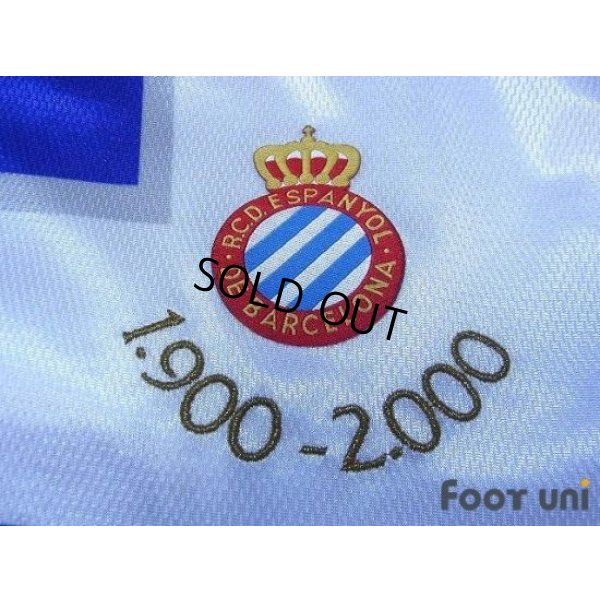 Photo5: Espanyol 2000-2001 Centenario Home Shirt