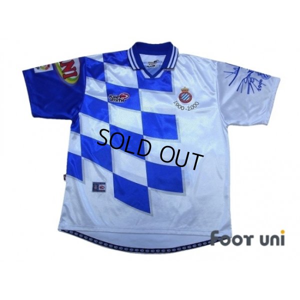 Photo1: Espanyol 2000-2001 Centenario Home Shirt