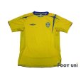 Photo1: Sweden 2006 Home Shirt (1)