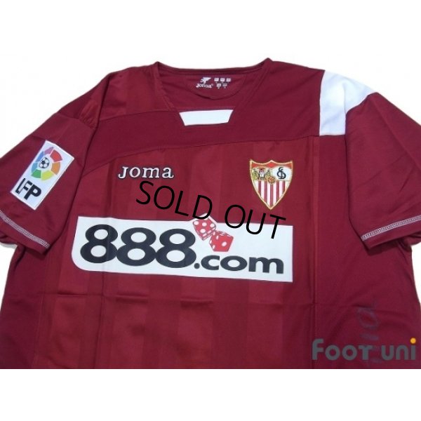 Photo3: Sevilla 2007-2008 Away Shirt #4 Daniel Alves LFP Patch/Badge