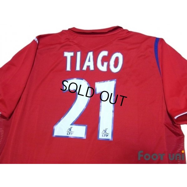 Photo4: Olympique Lyonnais 2006-2007 Away Shirt #21 Tiago