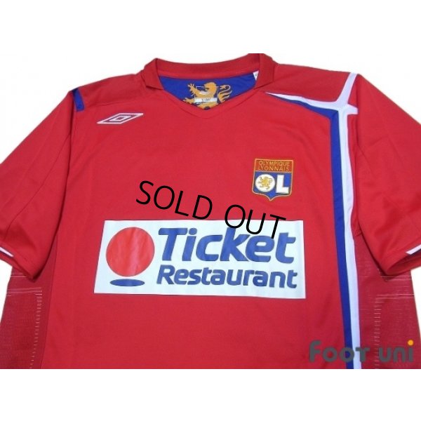 Photo3: Olympique Lyonnais 2006-2007 Away Shirt #21 Tiago