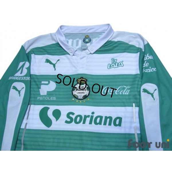 Photo3: Santos Laguna 2015-2016 Home L/S Shirt w/tags