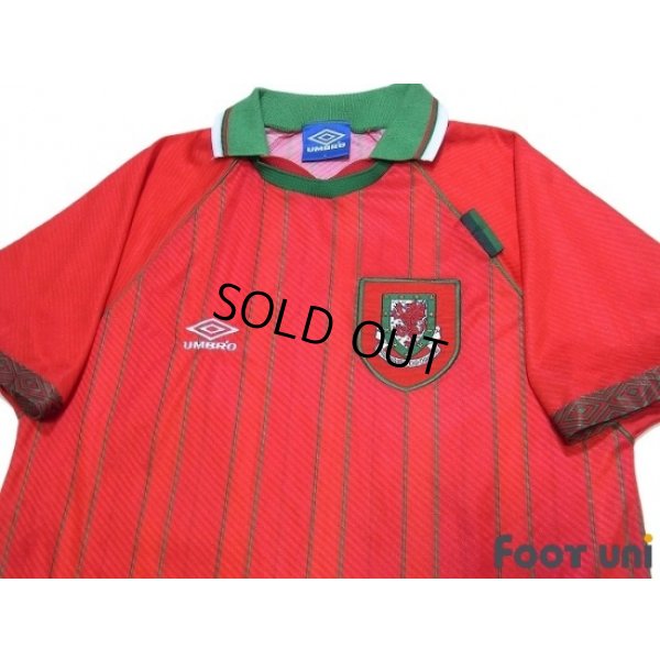 Photo3: Wales 1994-1996 Home Shirt