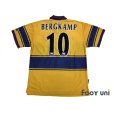 Photo2: Arsenal 1997-1999 Away Shirt #10 Bergkamp (2)