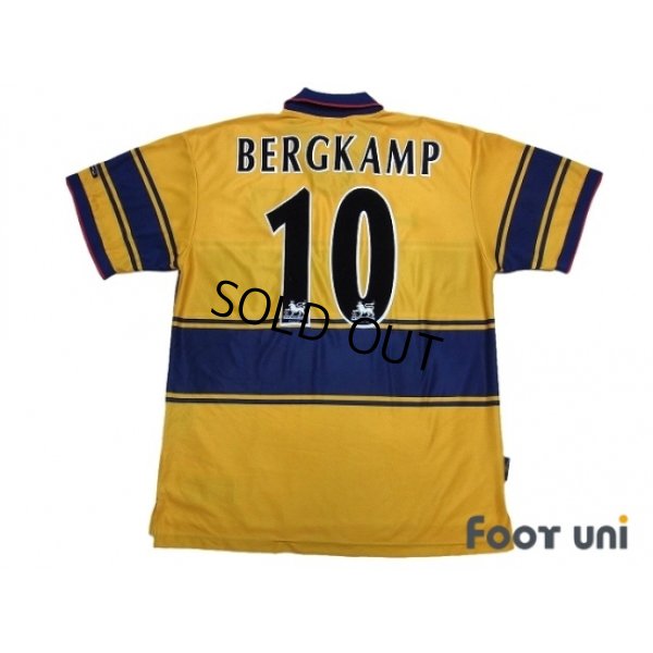 Photo2: Arsenal 1997-1999 Away Shirt #10 Bergkamp