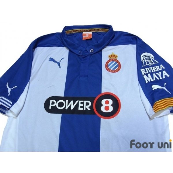 Photo3: Espanyol 2014-2015 Home Shirt