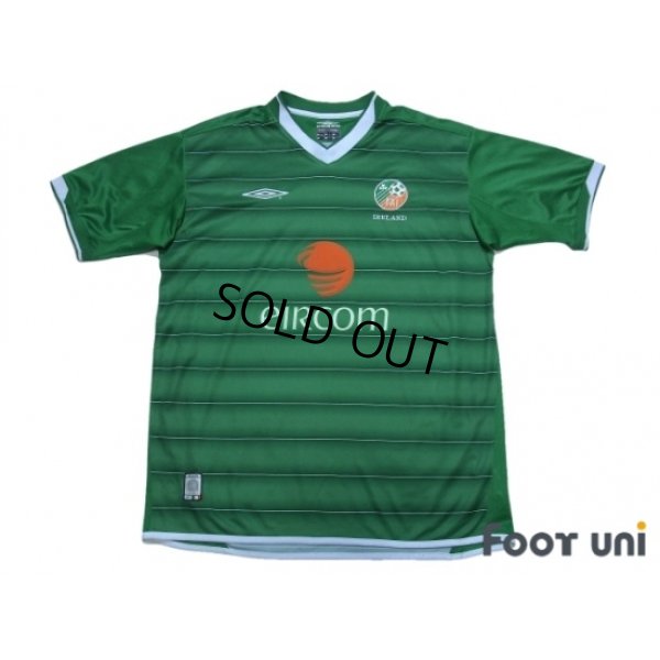 Photo1: Ireland 2003 Home Shirt