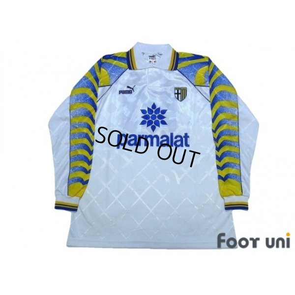 Photo1: Parma 1995-1997 Home Long Sleeve Shirt #10 Zola