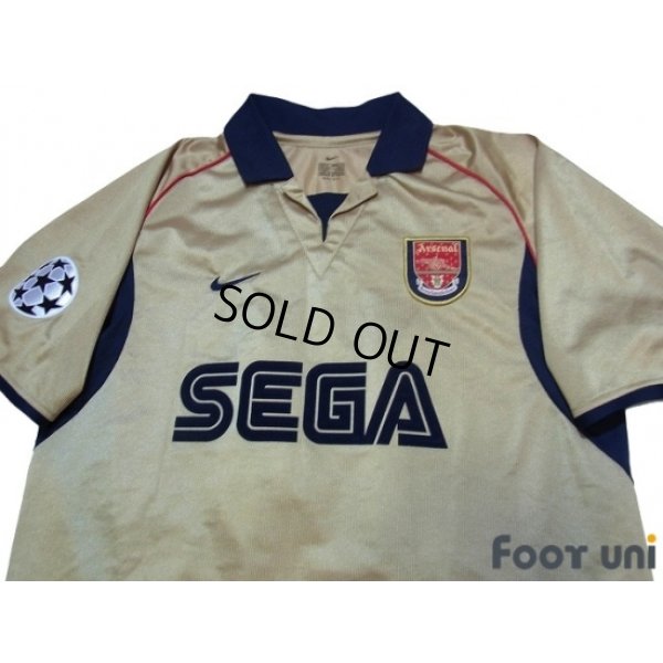 Photo3: Arsenal 2001-2002 Away Shirt #14 Henry Champions League Patch/Badge
