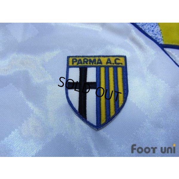 Photo6: Parma 1995-1997 Home Long Sleeve Shirt #10 Zola