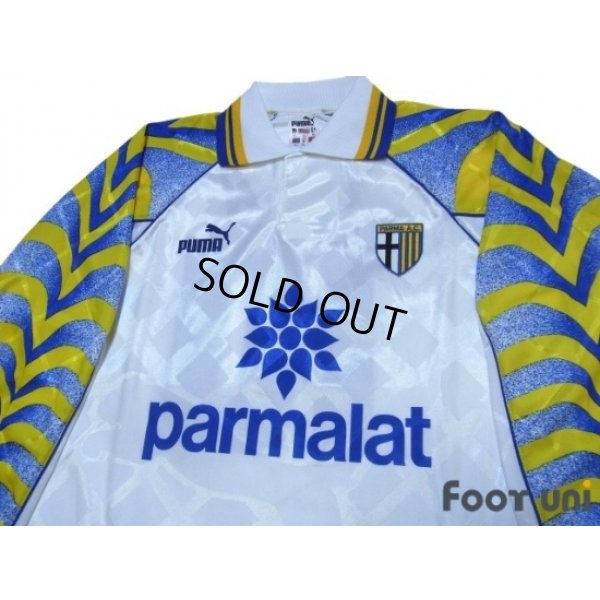 Photo3: Parma 1995-1997 Home Long Sleeve Shirt #10 Zola