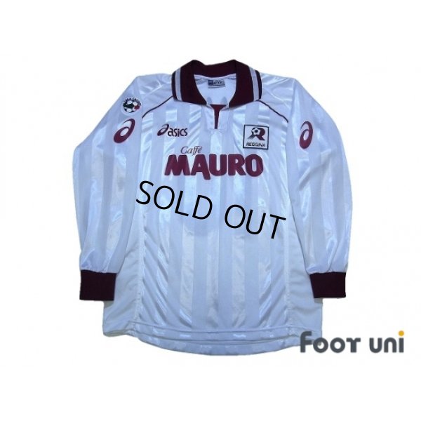 Photo1: Reggina 2002-2003 Away Long Sleeve Shirt #10 Nakamura Lega Calcio Patch/Badge