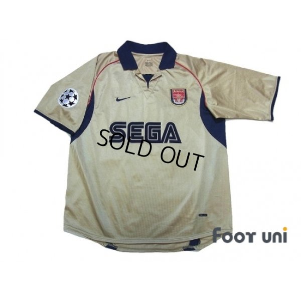 Photo1: Arsenal 2001-2002 Away Shirt #14 Henry Champions League Patch/Badge