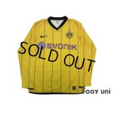 Borussia Dortmund 2008-2009 Home Authentic L/S Shirt