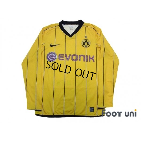 Photo1: Borussia Dortmund 2008-2009 Home Authentic L/S Shirt