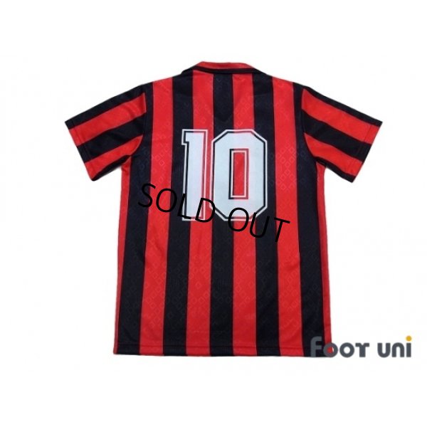 Photo2: AC Milan 1989-1990 Home Reprint Shirt #10 w/tags