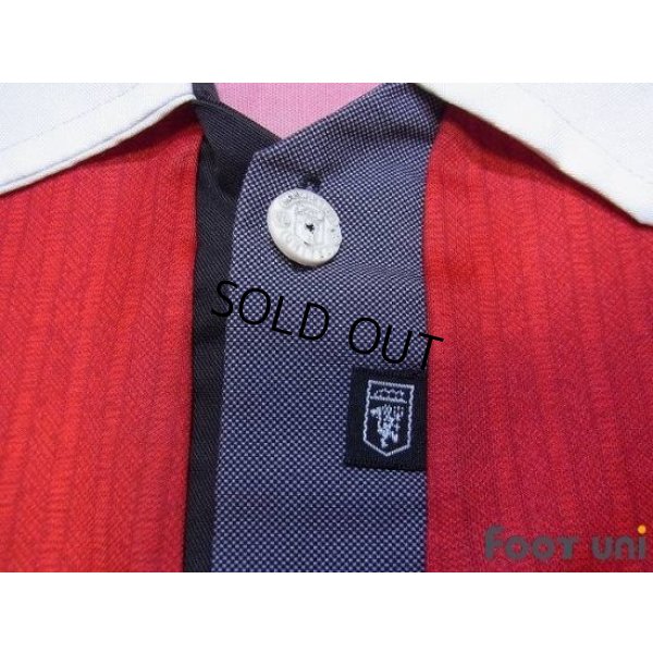 Photo4: Manchester United 1996-1998 Home Long Sleeve Shirt