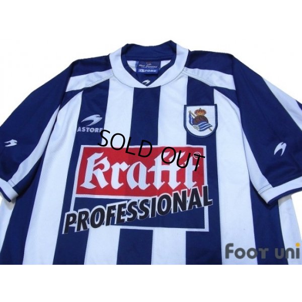 Photo3: Real Sociedad 2002-2003 Home Shirt