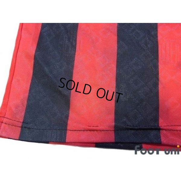 Photo8: AC Milan 1989-1990 Home Long Sleeve Shirt