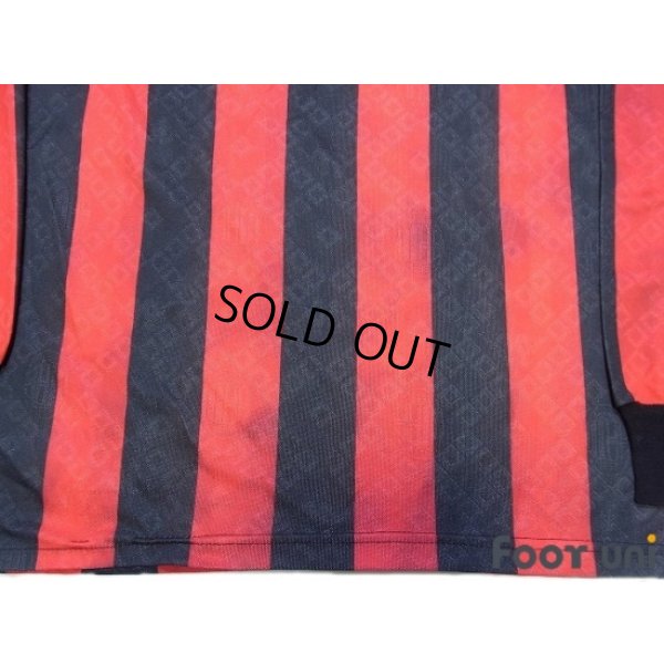 Photo7: AC Milan 1989-1990 Home Long Sleeve Shirt