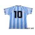 Photo2: Argentina 1996 Home Shirt #10 (2)