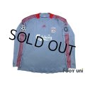 Liverpool 2008-2009 Away Authentic Long Sleeve Shirt #8 Gerrard Champions League Patch/Badge UEFA Champions League Trophy Patch/Badge 5