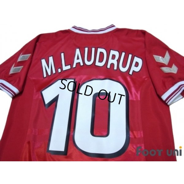 Photo4: Denmark 2000 Home Shirt #10 M.Laudrup 