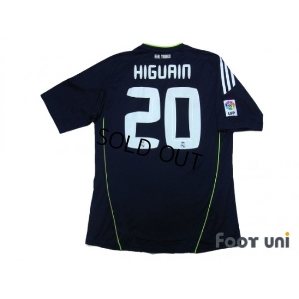 Photo2: Real Madrid 2010-2011 Away Shirt #20 Higuain LFP Patch/Badge