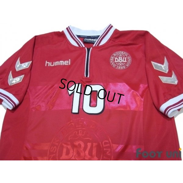 Photo3: Denmark 2000 Home Shirt #10 M.Laudrup 