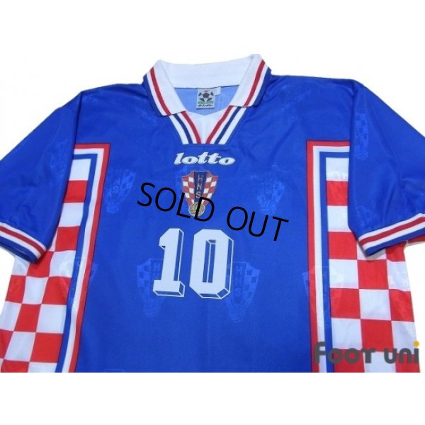 Photo3: Croatia 1998 Away Shirt #10 Boban